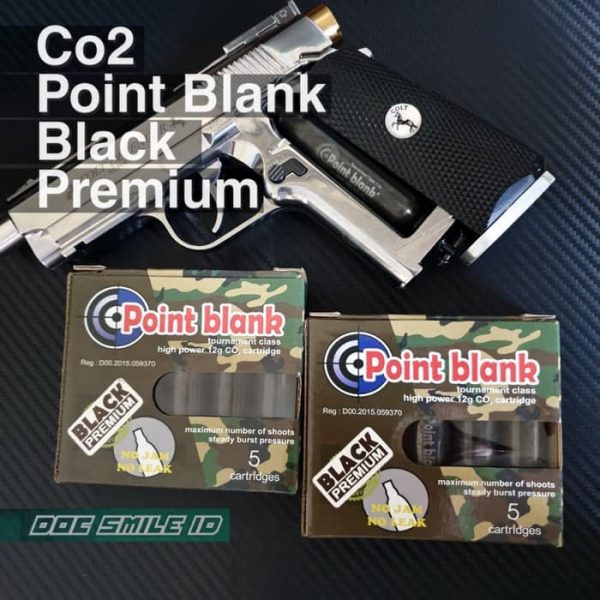 Gambar Co2 point blank black premium edisi untuk tipe upgrade